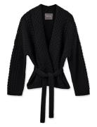 Mmersa Knit Cardigan Tops Knitwear Cardigans Black MOS MOSH