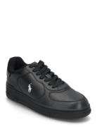 Smooth/Grny Lth-Masters Crt-Sk-Ltl Low-top Sneakers Black Polo Ralph L...