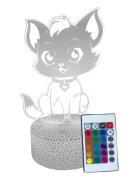 Nightpal Kitty Home Kids Decor Lighting Night Lamps Multi/patterned Po...