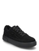 Suede Vulc Winter Sneaker Lo Low-top Sneakers Black Tommy Hilfiger