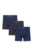 Jbs 3-Pack Tights Bamboo Boxershorts Navy JBS