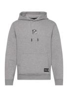 Woodson_Nfl Tops Sweatshirts & Hoodies Hoodies Grey BOSS