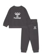 Hmlarine Crewsuit Sets Sweatsuits Black Hummel