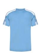 Squadra 21 Jersey Short Sleeve Tops T-Kortærmet Skjorte Blue Adidas Pe...