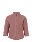 Wool Baby Jacket Outerwear Fleece Outerwear Fleece Jackets Pink Mikk-l...