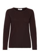 Wool & Cashmere Pullover Tops Knitwear Jumpers Brown Rosemunde