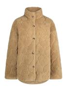 Merle Jacket Outerwear Faux Fur Beige Fabienne Chapot