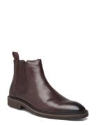 T43-3110 Støvlet Chelsea Boot Brown TGA By Ahler