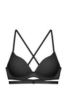 Michelle/Solution Plunge Lingerie Bras & Tops Wired Bras Black Dorina