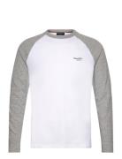 Essential Baseball Ls Top Tops T-Langærmet Skjorte White Superdry