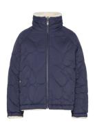 Meggy Jacket Quiltet Jakke Navy Fabienne Chapot