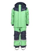 Skare Kids Set Sport Coveralls Snow-ski Coveralls & Sets Green Didriks...