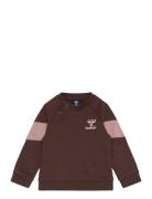 Hmlselina Sweatshirt Sport Sweatshirts & Hoodies Sweatshirts Brown Hum...