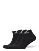 T Spw Ank 3P Sport Socks Regular Socks Black Adidas Performance