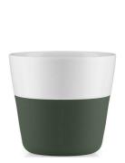 2 Lungo-Krus Emerald Green Home Tableware Cups & Mugs Coffee Cups Gree...