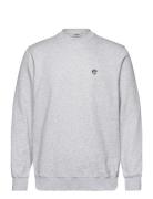 Emilio Grey Crewneck Tops Sweatshirts & Hoodies Sweatshirts Grey Pompe...