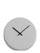 Shape Light Grey Home Decoration Watches Wall Clocks Grey Hemverk