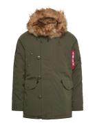 Explorer Parka Jakke Khaki Green Alpha Industries