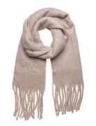 Soft Chunky Scarf Accessories Scarves Winter Scarves Beige Gina Tricot