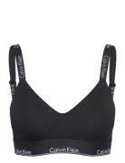 Lght Lined Bralette  Lingerie Bras & Tops Soft Bras Tank Top Bras Blac...