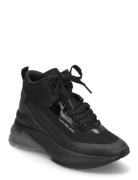 Wedge Runner Lace Up In Mix High-top Sneakers Black Calvin Klein