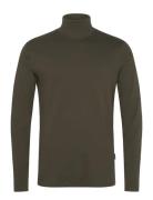 Tee Tops Knitwear Turtlenecks Green Blend