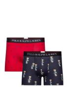 Classic Stretch-Cotton Trunk 2-Pack Boxershorts Red Polo Ralph Lauren ...