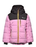 Jr. Ski Jacket - Quilt Outerwear Jackets & Coats Quilted Jackets Pink ...