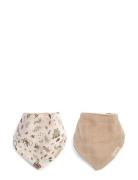 Bandana Bib 2 Pack Gots - Little Wonders + Warm Grey Baby & Maternity ...