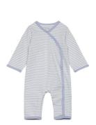 Jumpsuit Y/D Stripe Langærmet Body Blue Fixoni