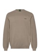 Momentum-X_Cn Sport Sweatshirts & Hoodies Sweatshirts Beige BOSS