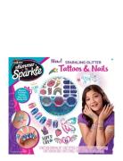 Shimmer N Sparkle Friendship Tattoos And Nails Toys Creativity Drawing...