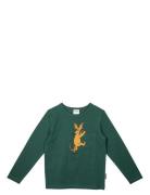 Sniff Shirt Tops T-shirts Long-sleeved T-Skjorte Green MUMIN