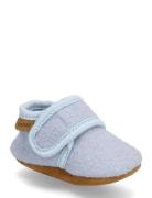 Baby Wool Slippers Slippers Hjemmesko Blue En Fant