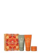 Mini Travel Essentials Trio Gift Set Hudplejesæt Nude Origins