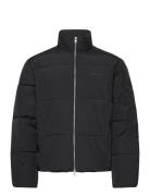 Puffer Jacket-Black Foret Jakke Black Edwin