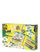 Blow Pens - Airbrush Magic Colour Dinos Toys Creativity Drawing & Craf...