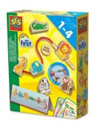 My First - Lacing Wooden Animals Toys Creativity Drawing & Crafts Craf...