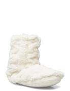 Slippers Soft Boot Cable Slippers Hjemmesko Cream Lindex