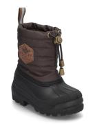 Winter Boot Rubber Vinterstøvler Pull On Brown Mikk-line