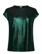 Frfranny Tee 1 Tops T-shirts & Tops Short-sleeved Green Fransa