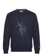 Kenni Reg Cw Uspa M Sweat Tops Sweatshirts & Hoodies Sweatshirts Navy ...