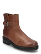 Jodhpur Shoes Boots Ankle Boots Ankle Boots Flat Heel Brown Gabor