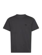 Cotton Jersey Frode Emb Logo Tee Tops T-Kortærmet Skjorte Grey Mads Nø...