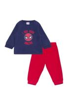 Pyjama Pyjamassæt Navy Spider-man