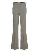 Flared Suit Trousers Bottoms Trousers Flared Grey Mango