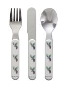 Elsa Beskow, Cutlery, 3-Part Home Meal Time Cutlery Multi/patterned Rä...