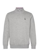 Kurt Reg Hz Uspa M Sweat Tops Sweatshirts & Hoodies Sweatshirts Grey U...