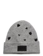 Lidia Beanie Accessories Headwear Beanies Grey Fabienne Chapot