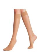 Matt Deluxe Transparent Lingerie Socks Knee High Socks Beige Falke Wom...